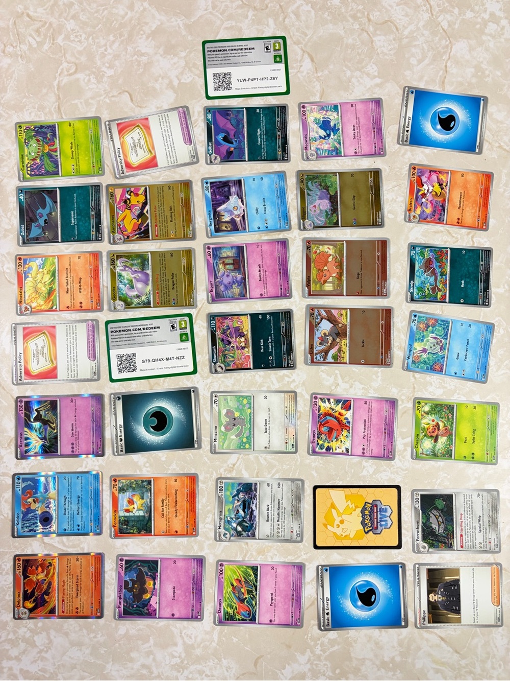 Mixed Assortment Pokémon Cards (NWOT)